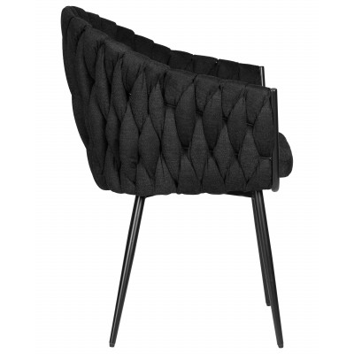 Стул обеденный DOBRIN MATILDA (черная ткань (LAR 275-50))