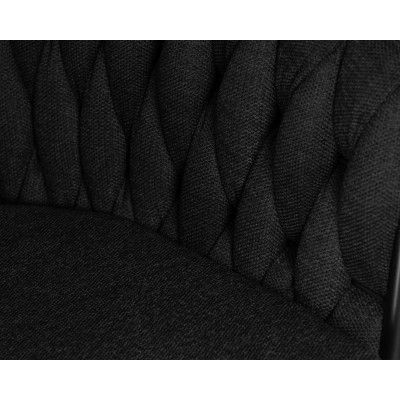 Стул обеденный DOBRIN MATILDA (черная ткань (LAR 275-50))