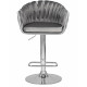 Набор 2 шт Стул барный DOBRIN MARCEL (серый велюр (MJ9-75)) - купить в Екатеринбурге, в наличии