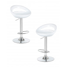 Набор 2 шт Стул барный DOBRIN DISCO (белый)