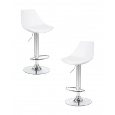 Набор 2 шт Стул барный DOBRIN ROCKY (белый)