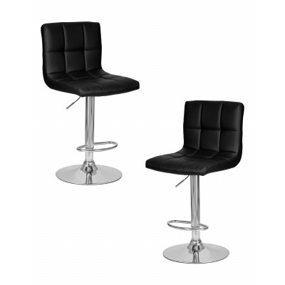 Набор 2 шт Стул барный DOBRIN CANDY (черный) - купить в Екатеринбурге, в наличии