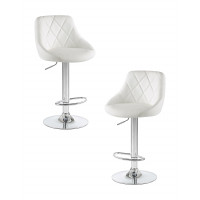 Набор 2 шт Стул барный DOBRIN LOGAN (белый)