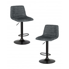 Набор 2 шт Стул барный DOBRIN TRAVIS (серый (VIVALDI15))