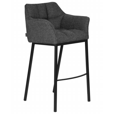 Стул барный DOBRIN LUCAS (серая ткань (F-22)) - купить в Екатеринбурге, в наличии