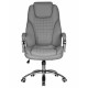 Офисное кресло для руководителей DOBRIN CHESTER (серый) - купить в Екатеринбурге, в наличии