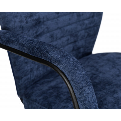 Офисное кресло для руководителей DOBRIN LOKI (синий (VRH230-25)) - купить в Екатеринбурге, в наличии