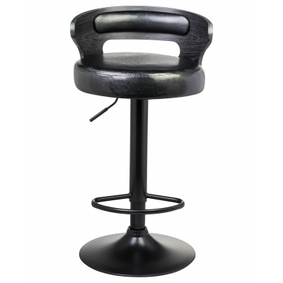 Стул барный DOBRIN FRED BLACK (чёрное дерево, чёрный) - купить в Екатеринбурге, в наличии