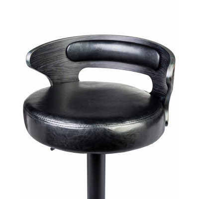 Стул барный DOBRIN FRED BLACK (чёрное дерево, чёрный) - купить в Екатеринбурге, в наличии