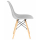 Стул обеденный DOBRIN DSW (ножки светлый бук, цвет светло-серый (GR-01)) - купить в Екатеринбурге, в наличии
