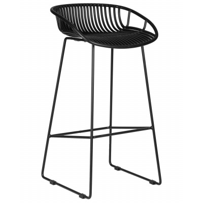 Набор 4 шт Стул барный DOBRIN FRANK (черный)
