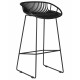 Набор 4 шт Стул барный DOBRIN FRANK (черный)