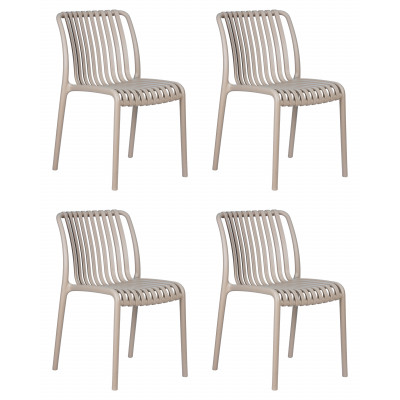 Набор 4 шт Стул обеденный DOBRIN WALTER (бежевый) - купить в Екатеринбурге, в наличии