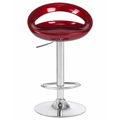 Набор 2 шт Стул барный DOBRIN DISCO (бордовый металлик)