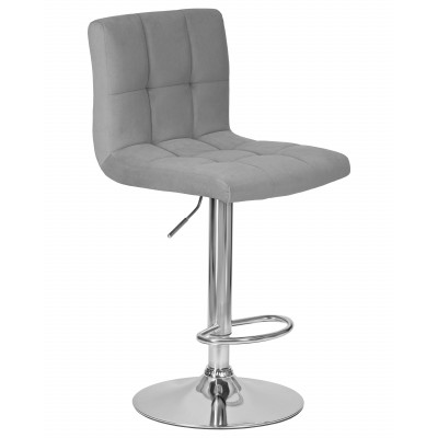 Стул барный DOBRIN CANDY (серый велюр (MJ9-75))