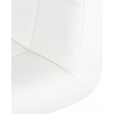 Набор 2 шт Стул барный DOBRIN KRUGER (белый) - купить в Екатеринбурге, в наличии