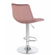 Стул барный DOBRIN TAILOR (пудрово-розовый велюр (MJ9-32))
