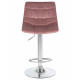 Стул барный DOBRIN TAILOR (пудрово-розовый велюр (MJ9-32))