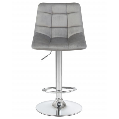 Набор 2 шт Стул барный DOBRIN TAILOR (серый велюр (MJ9-75)) - купить в Екатеринбурге, в наличии