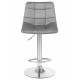 Набор 2 шт Стул барный DOBRIN TAILOR (серый велюр (MJ9-75)) - купить в Екатеринбурге, в наличии