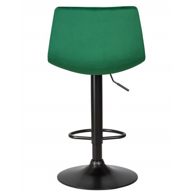 Стул барный DOBRIN TAILOR BLACK (зеленый велюр (MJ9-88)) - купить в Екатеринбурге, в наличии
