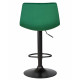 Стул барный DOBRIN TAILOR BLACK (зеленый велюр (MJ9-88)) - купить в Екатеринбурге, в наличии