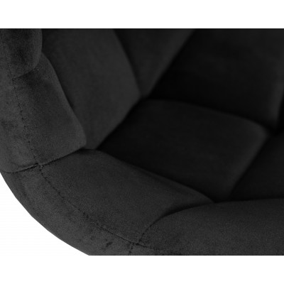 Набор 2 шт Стул барный DOBRIN TAILOR WHITE (черный велюр (MJ9-101)) - купить в Екатеринбурге, в наличии