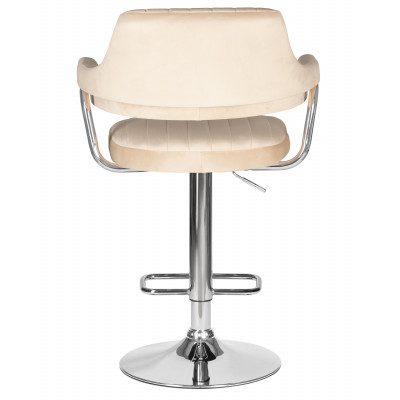 Стул барный DOBRIN CHARLY (бежевый велюр (MJ9-10)) - купить в Екатеринбурге, в наличии