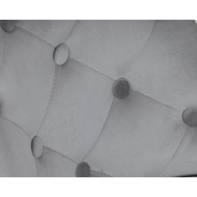 Стул барный DOBRIN JOSEPH BLACK (серый велюр (MJ9-75)) - купить в Екатеринбурге, в наличии