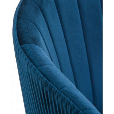 Стул обеденный DOBRIN MARY (синий велюр (1922-20))