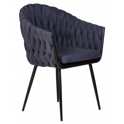 Набор 2 шт Стул обеденный DOBRIN MATILDA (синяя ткань (LAR-275-29)) - купить в Екатеринбурге, в наличии