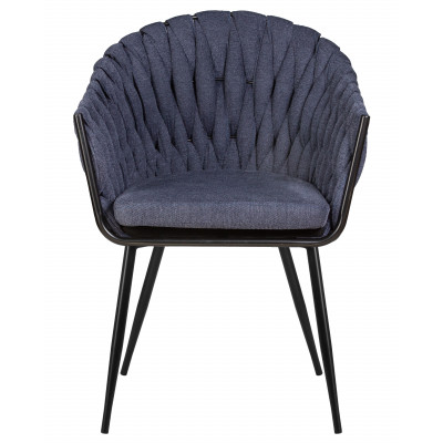 Набор 2 шт Стул обеденный DOBRIN MATILDA (синяя ткань (LAR-275-29)) - купить в Екатеринбурге, в наличии