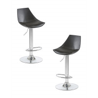 Набор 2 шт Стул барный DOBRIN ROCKY (чёрный)