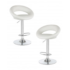 Набор 2 шт Стул барный DOBRIN MIRA (белый)