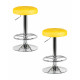 Набор 2 шт Табурет барный DOBRIN BRUNO (жёлтый) - купить в Екатеринбурге, в наличии