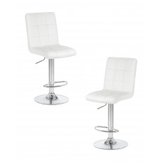 Набор 2 шт Стул барный DOBRIN KRUGER (белый)