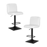 Набор 2 шт Стул барный DOBRIN LEO (белый букле (13))