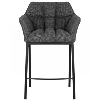 Стул полубарный DOBRIN LUCAS COUNTER (серая ткань (F-22)) - купить в Екатеринбурге, в наличии