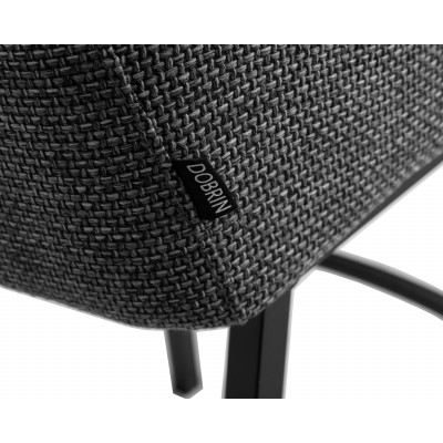 Стул полубарный DOBRIN LUCAS COUNTER (серая ткань (F-22)) - купить в Екатеринбурге, в наличии