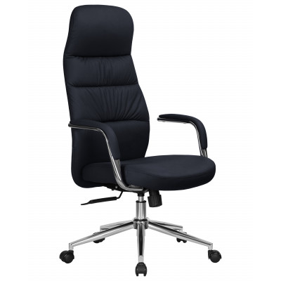 Офисное кресло для руководителей DOBRIN NERO (черный (RXT051-21)) - купить в Екатеринбурге, в наличии