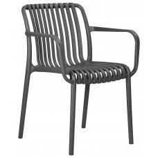 Стул обеденный DOBRIN WALTER ARM (темно-серый (GR-04))