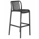 Стул барный DOBRIN CHLOE BAR (темно-серый (GR-04))