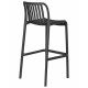 Стул барный DOBRIN CHLOE BAR (темно-серый (GR-04))