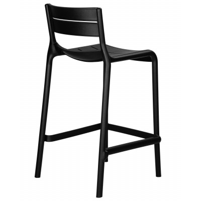 Набор 4 шт Стул полубарный DOBRIN NESSA (черный (B-03))