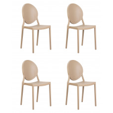 Набор 4 шт Стул обеденный DOBRIN ALBERT (цвет бежевый)