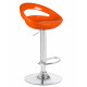 Набор 2 шт Стул барный DOBRIN DISCO (оранжевый) - купить в Екатеринбурге, в наличии