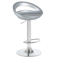 Стул барный DOBRIN DISCO (серебряный)
