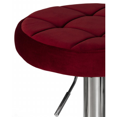 Табурет барный DOBRIN BRUNO (бордовый велюр (MJ9-43)) - купить в Екатеринбурге, в наличии