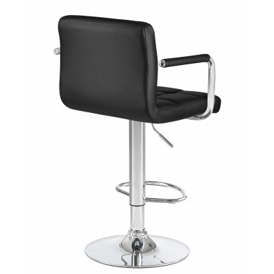 Стул барный DOBRIN KRUGER ARM (чёрный) - купить в Екатеринбурге, в наличии