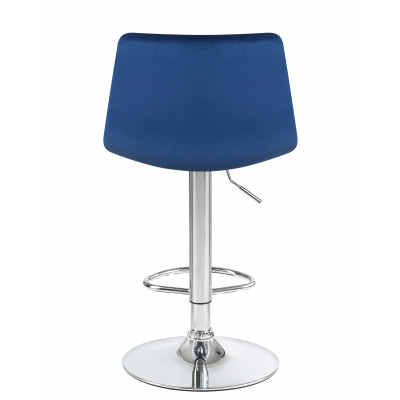 Набор 2 шт Стул барный DOBRIN TAILOR (синий велюр (MJ9-117)) - купить в Екатеринбурге, в наличии